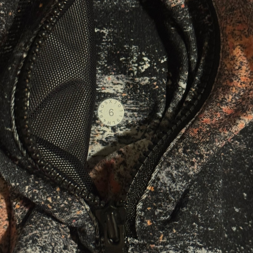 Lululemon Define Jacket Luon Azurite Poppy Coral Multi - Size 6 NWOT - Picture 5 of 12